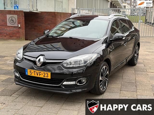 Occasion Renault Mégane GrandTour Bose Edition 116 PK (85 kW) 2014 Zwart Stationwagen