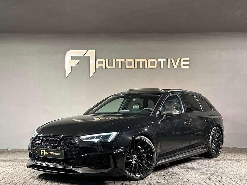 Zwart (metallic) Gebruikt 2020 Audi RS4 Business Stationwagen | € 48.890 (Super prijs) - Afbeelding 1/3