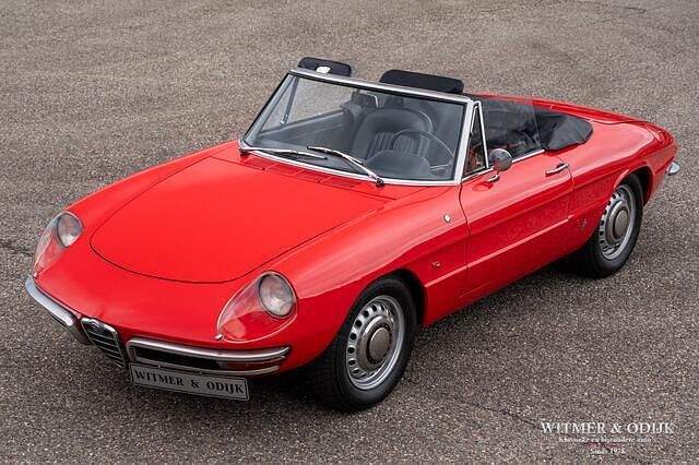 Occasion Alfa Romeo Spider 109 PK (80 kW) 1967 Rood Cabriolet