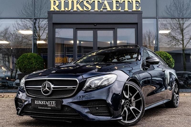 Blauw Occasion 2021 Mercedes E53 AMG AMG Coupé | € 59.900 (Iets duurder) - Afbeelding 1/4