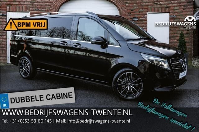 Zwart Gebruikt 2024 Mercedes V300 Avantgarde Edition MPV | € 79.900 - Afbeelding 1/4