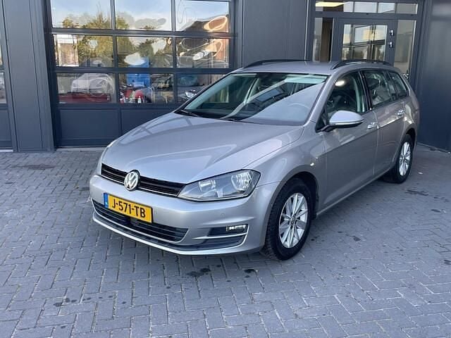 Grijs Gebruikt 2014 VW Golf VII Comfortline Stationwagen | € 9.299 (Eerlijke prijs) - Afbeelding 1/4