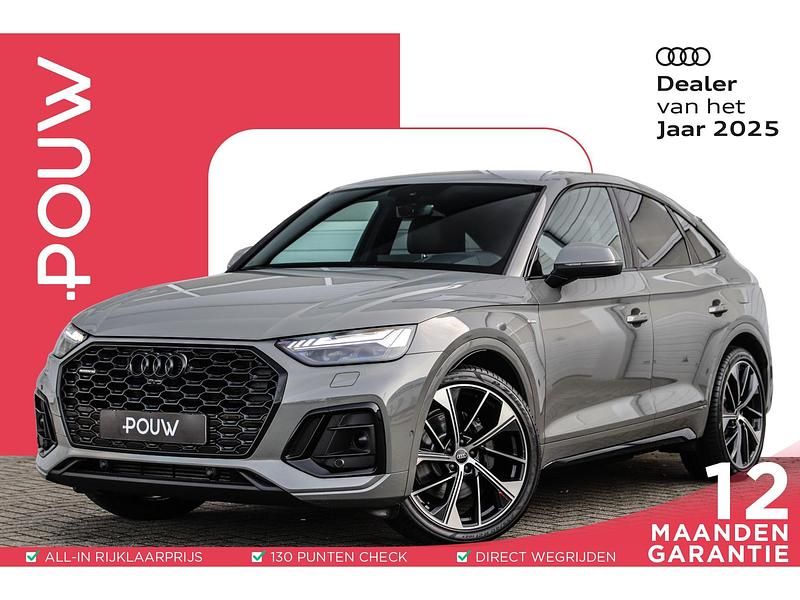 Grijs Gebruikt 2022 Audi Q5 Sportback S-Line SUV | € 49.500 (Iets duurder) - Afbeelding 1/4