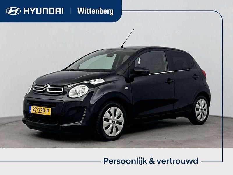 Zwart Gebruikt 2018 Citroën C1 Feel Hatchback | € 7.900 (Eerlijke prijs) - Afbeelding 1/3