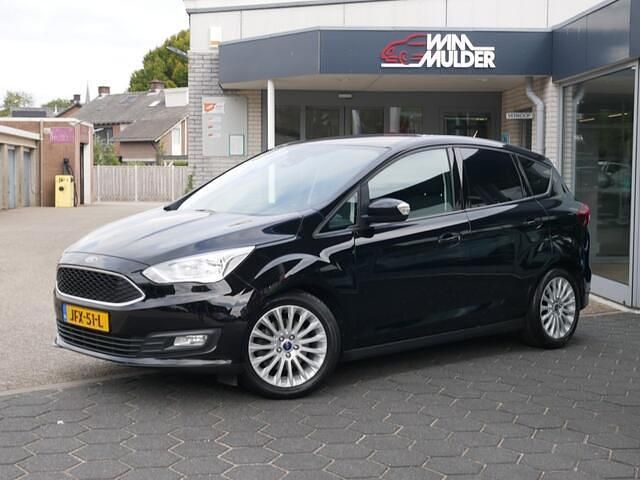 Zwart Gebruikt 2018 Ford C-MAX MPV | € 13.500 (Eerlijke prijs) - Afbeelding 1/4