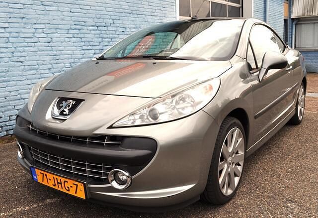 Grijs Gebruikt 2009 Peugeot 207 Cabriolet | € 3.850 (Duur) - Afbeelding 1/4