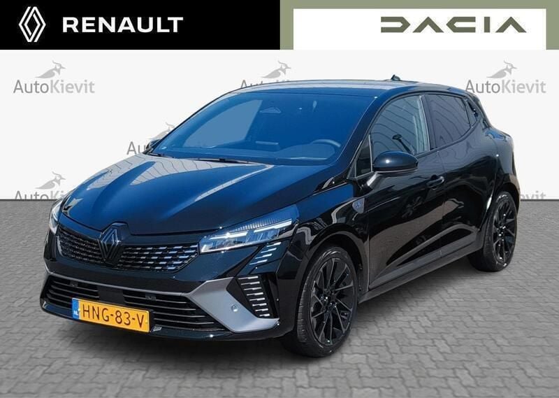 Zwart Nieuw 2025 Renault Clio V Esprit Alpine Hatchback | € 29.950 (Eerlijke prijs) - Afbeelding 1/3