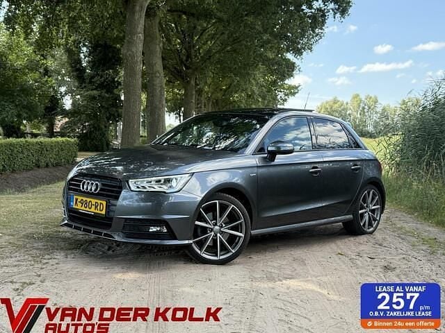 Grijs Gebruikt 2016 Audi A1 Sportback S-Line Hatchback | € 15.885 (Eerlijke prijs) - Afbeelding 1/4