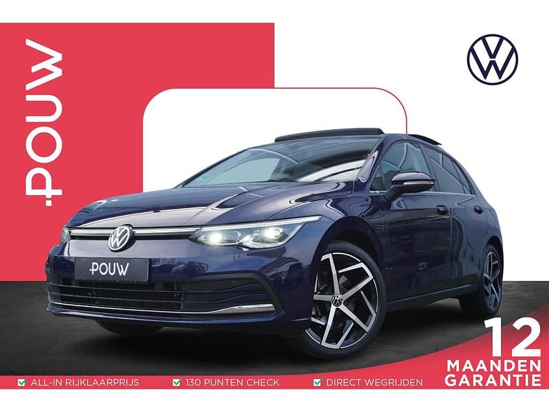 Blauw Occasion 2021 VW Golf VIII Style Hatchback | € 25.900 (Eerlijke prijs) - Afbeelding 1/4