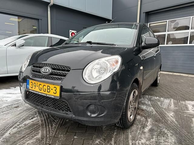 Zwart Occasion 2008 Kia Picanto Hatchback | € 1.200 (Super prijs) - Afbeelding 1/4