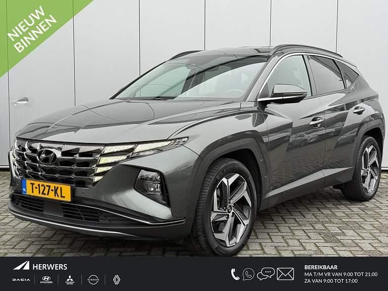 Amazon gray metallic (a5g) Occasion 2021 Hyundai Tucson Comfort SUV | € 25.495 (Goede deal) - Afbeelding 1/4