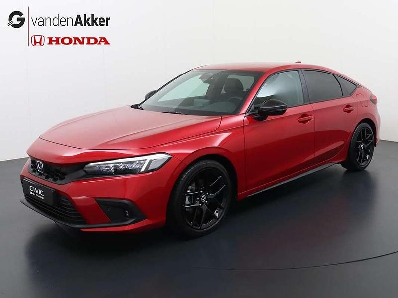 Rood Nieuw 2025 Honda Civic Hybrid Hatchback | € 39.950 (Eerlijke prijs) - Afbeelding 1/4