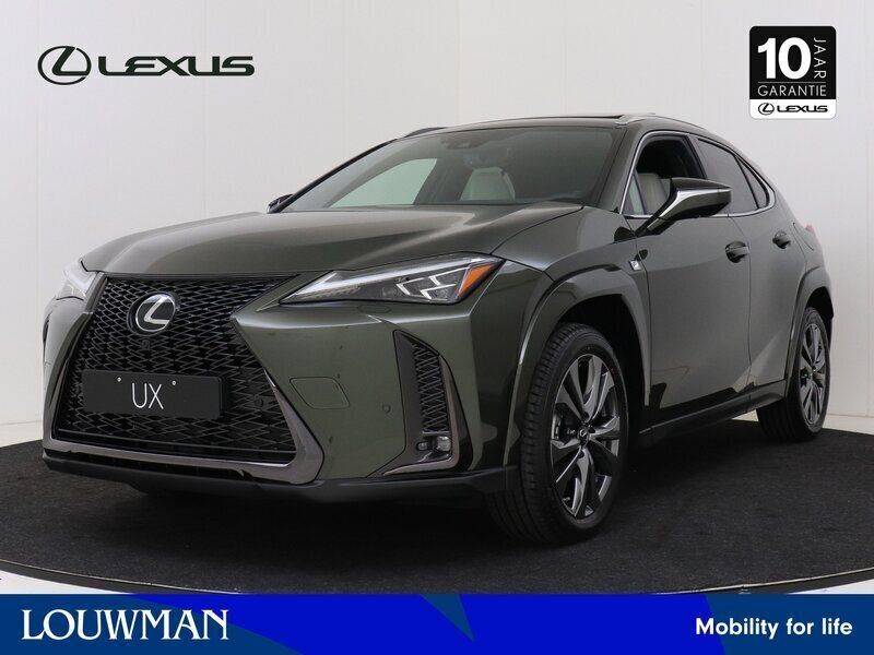 Groen, metallic lak Gebruikt 2024 Lexus UX President Line SUV | € 59.950 - Afbeelding 1/4