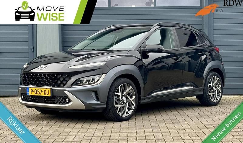 Zwart Occasion 2022 Hyundai Kona Premium SUV | € 21.895 (Goede deal) - Afbeelding 1/4