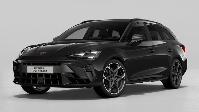 Zwart, metallic lak Nieuw 2025 Cupra Leon VZ Stationwagen | € 51.772 (Goede deal) - Afbeelding 1/4
