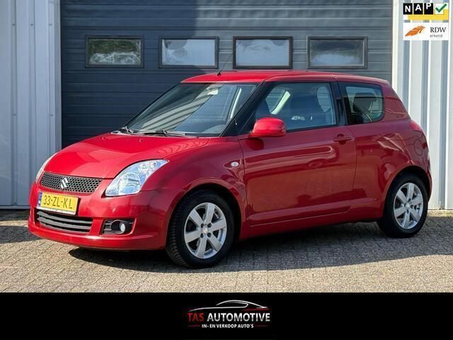 Rood Gebruikt 2008 Suzuki Swift Exclusive Hatchback | € 4.950 (Eerlijke prijs) - Afbeelding 1/4