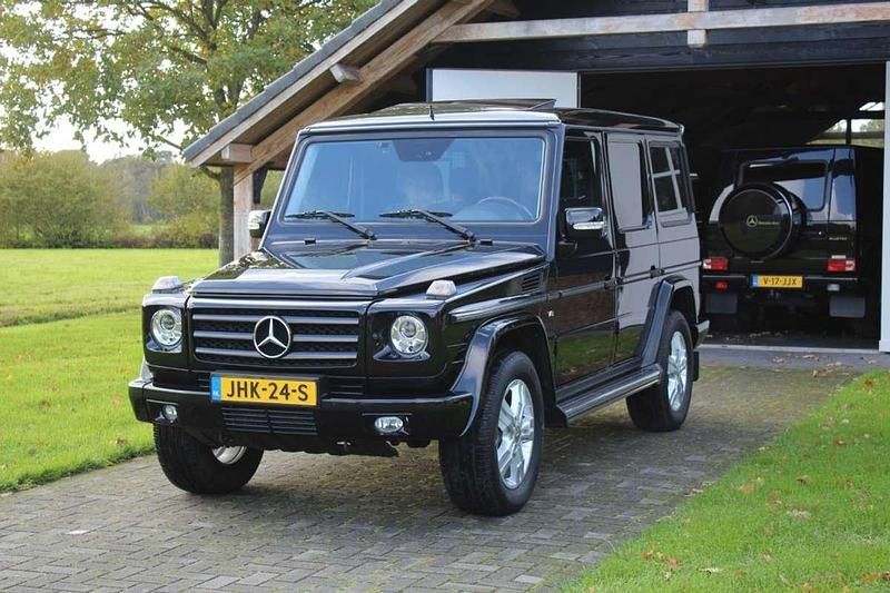 Zwart Gebruikt 2009 Mercedes G500 SUV | € 78.529 - Afbeelding 1/4