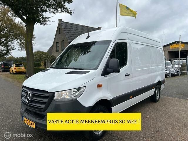 Wit Gebruikt 2022 Mercedes Sprinter Van | € 23.950 (Eerlijke prijs) - Afbeelding 1/4