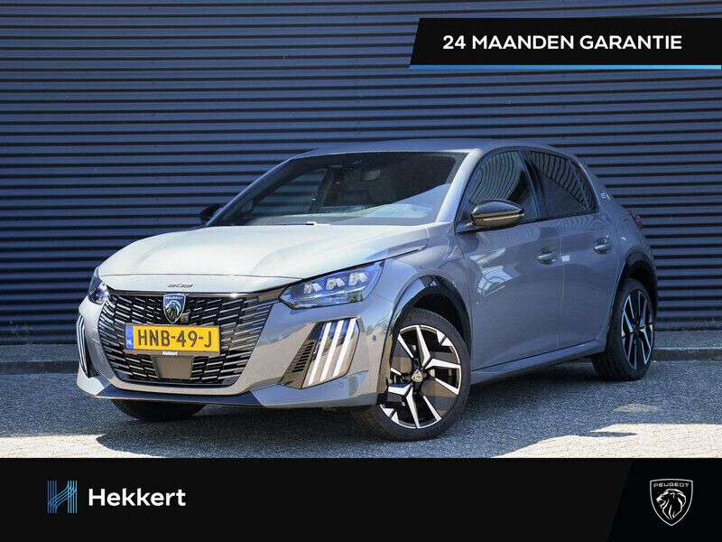 Grijs Nieuw 2025 Peugeot e-208 GTi Hatchback | € 42.317 - Afbeelding 1/4