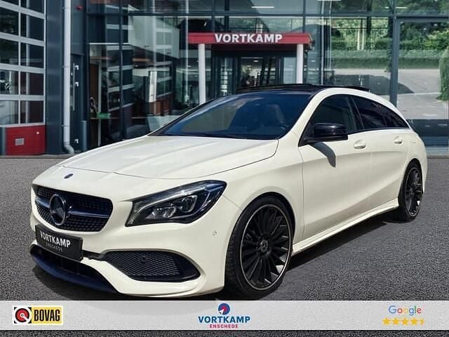 Wit Gebruikt 2017 Mercedes CLA200 AMG line Stationwagen | € 22.950 (Iets duurder) - Afbeelding 1/4