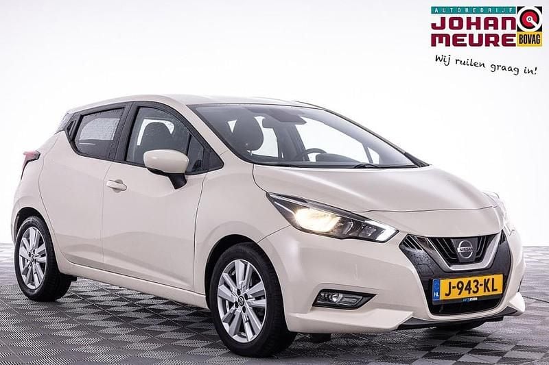 Wit Gebruikt 2020 Nissan Micra N-Connecta Hatchback | € 11.990 (Goede deal) - Afbeelding 1/4