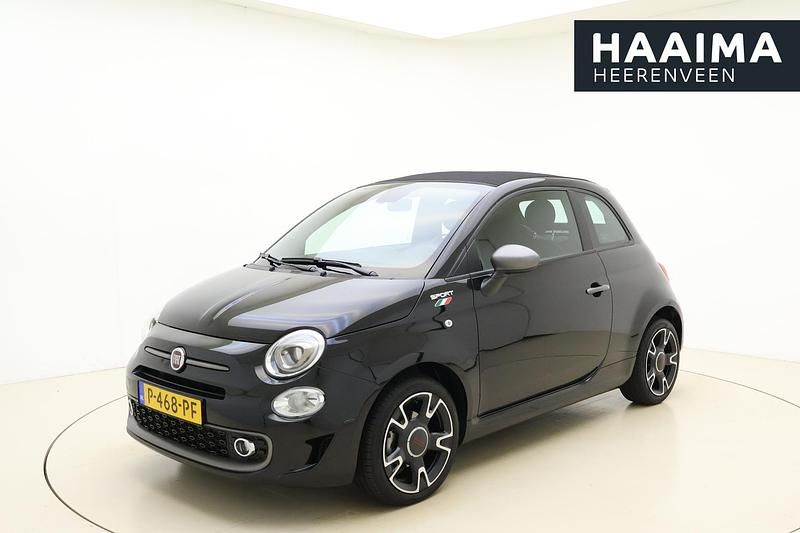 Zwart Occasion 2022 Fiat 500C Sport Cabriolet | € 16.950 (Iets duurder) - Afbeelding 1/3