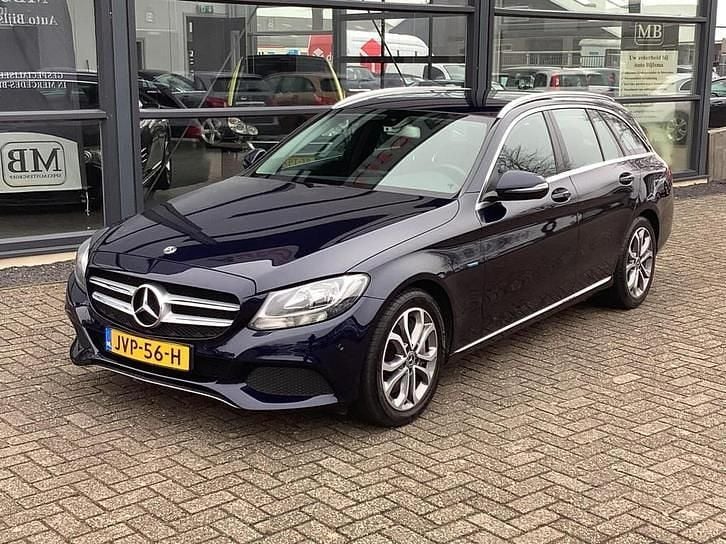 Occasion Mercedes C350e 211 PK (155 kW) 2017 Blauw Stationwagen