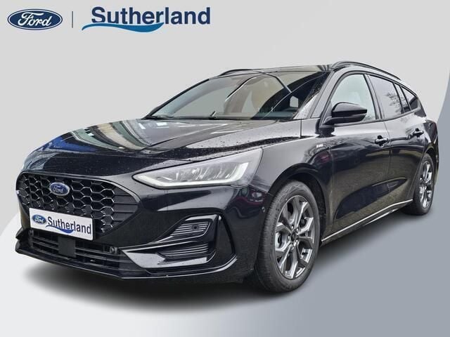 Zwart Nieuw 2024 Ford Focus ST-Line Stationwagen | € 35.900 (Eerlijke prijs) - Afbeelding 1/4