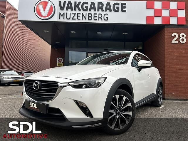 Wit Gebruikt 2019 Mazda CX-3 SUV | € 16.445 (Eerlijke prijs) - Afbeelding 1/4