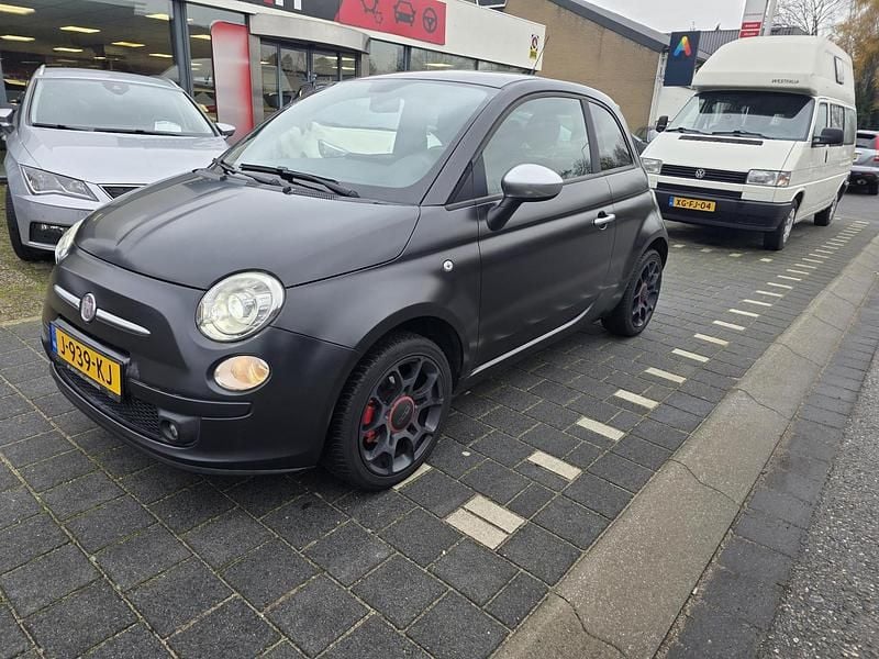 Occasion Fiat 500 Sport 101 PK (74 kW) 2011 Zwart Hatchback