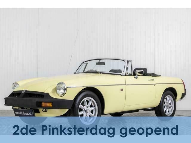 Geel Gebruikt 1976 MG B Cabriolet | € 9.990 - Afbeelding 1/4