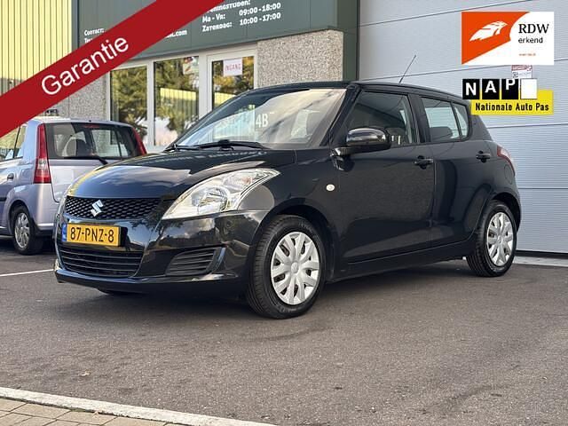 Zwart Gebruikt 2011 Suzuki Swift Comfort Hatchback | € 5.299 (Eerlijke prijs) - Afbeelding 1/4