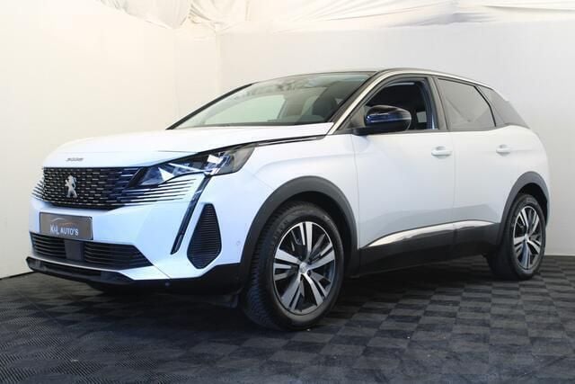 Wit Gebruikt 2022 Peugeot 3008 Allure SUV | € 19.500 (Goede deal) - Afbeelding 1/4