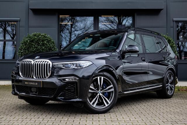 Zwart Gebruikt 2019 BMW X7 Executive SUV | € 69.950 (Eerlijke prijs) - Afbeelding 1/4