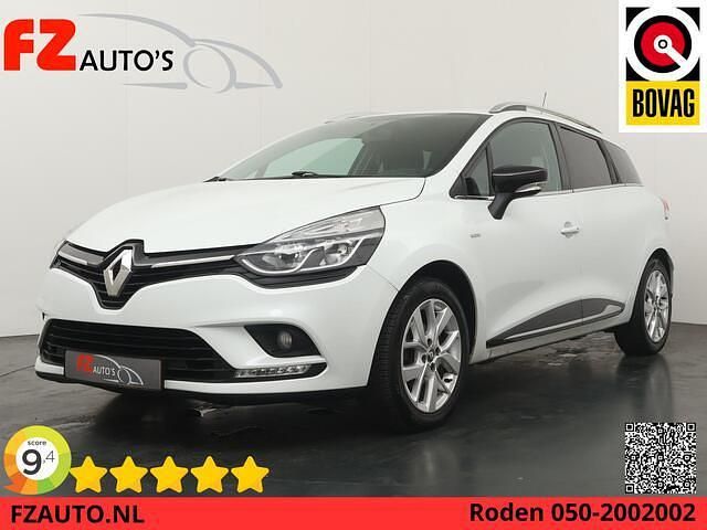 Wit Occasion 2019 Renault Clio GrandTour LIMITED Stationwagen | € 9.445 (Eerlijke prijs) - Afbeelding 1/4