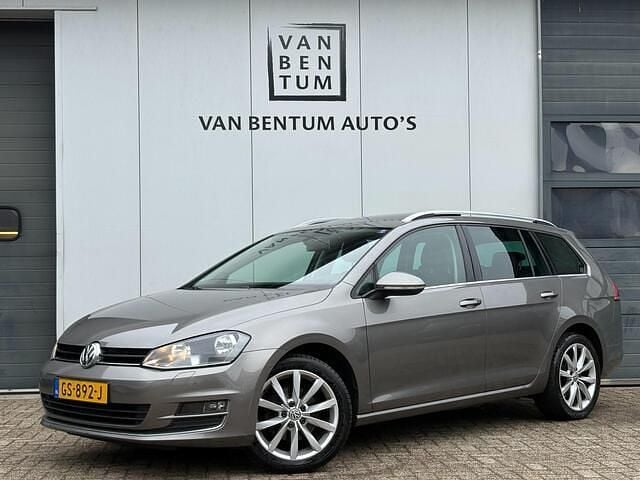 Grijs Gebruikt 2015 VW Golf VII Highline Stationwagen | € 7.700 (Goede deal) - Afbeelding 1/4