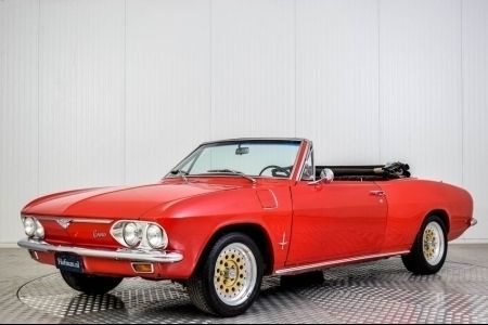 Rood Gebruikt 1966 Chevrolet Corvair Cabriolet | € 12.900 - Afbeelding 1/4