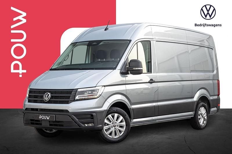 Zilver (metallic) Occasion 2024 VW Crafter Exclusive Van | € 43.550 (Eerlijke prijs) - Afbeelding 1/4