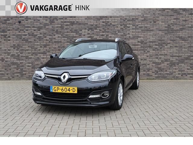 Zwart Occasion 2015 Renault Mégane GrandTour LIMITED Stationwagen | € 5.250 (Eerlijke prijs) - Afbeelding 1/4