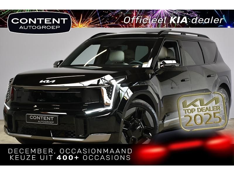 Aurora black pearl (zwart metallic) Gebruikt 2025 Kia EV9 GT-Line SUV | € 74.940 (Eerlijke prijs) - Afbeelding 1/4