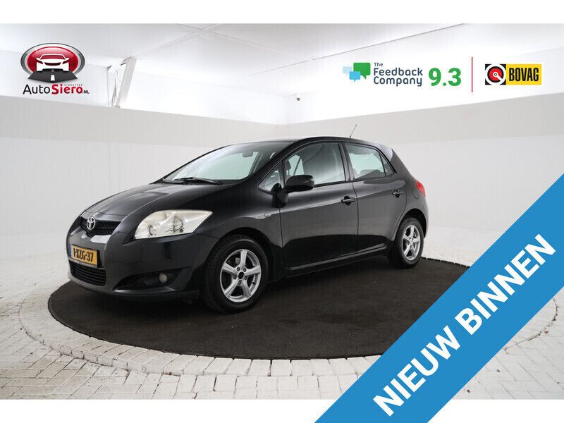 Zwart Gebruikt 2008 Toyota Auris Sol Hatchback | € 7.995 (Duur) - Afbeelding 1/4