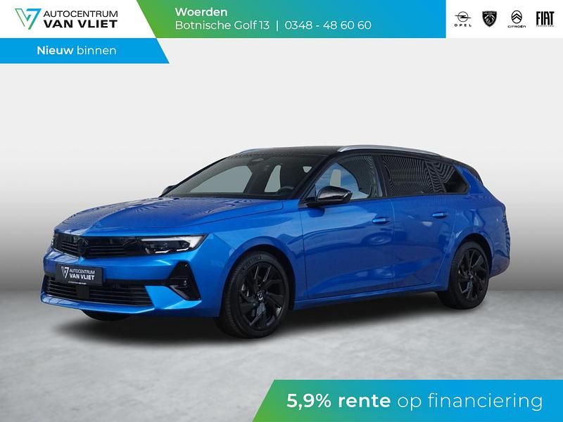 Blauw Nieuw 2025 Opel Astra Stationwagen | € 30.890 - Afbeelding 1/4