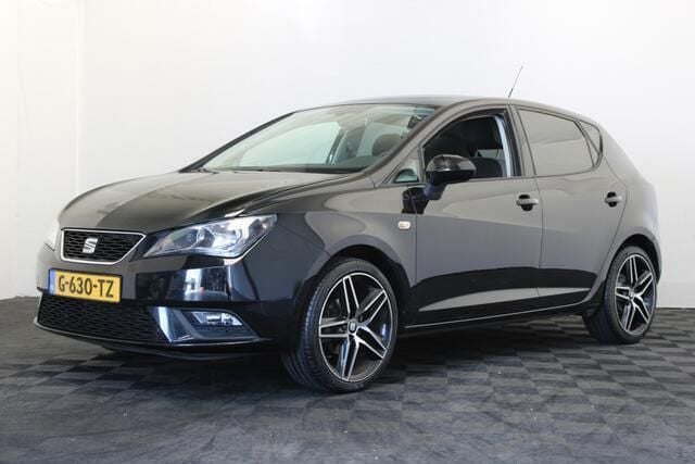 Zwart, metallic lak Gebruikt 2017 Seat Ibiza Reference Hatchback | € 9.450 (Iets duurder) - Afbeelding 1/4