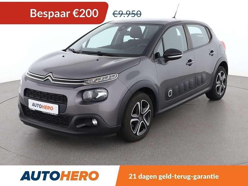 Grijs Occasion 2019 Citroën C3 PureTech Hatchback | € 9.949 (Goede deal) - Afbeelding 1/3