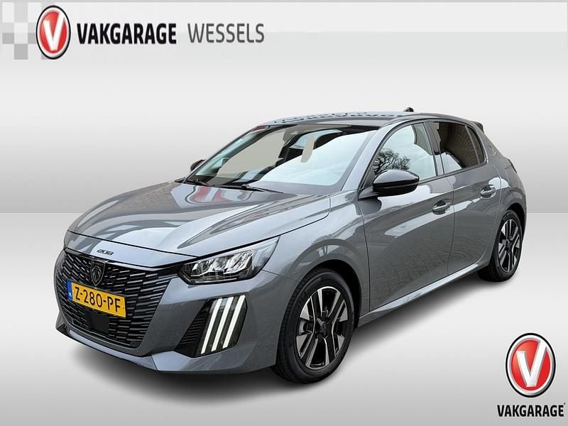Grijs Occasion 2024 Peugeot 208 Allure Hatchback | € 19.900 (Super prijs) - Afbeelding 1/4
