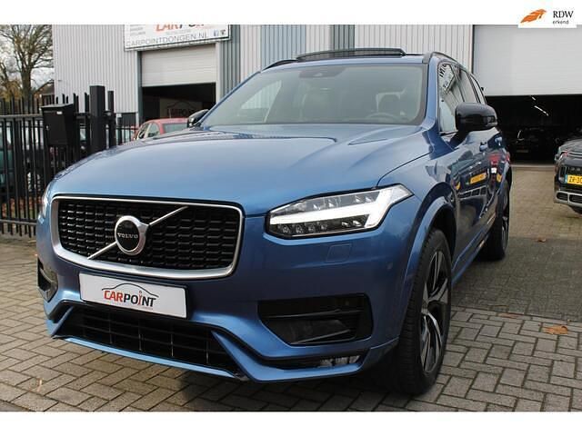 Blauw (metallic) Gebruikt 2019 Volvo XC90 R-Design SUV | € 41.900 (Eerlijke prijs) - Afbeelding 1/4
