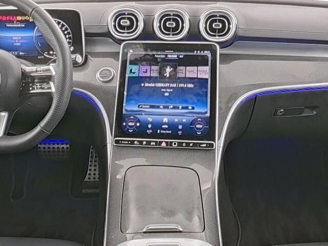 Occasion Mercedes C300 AMG line 313 PK (230 kW) 2024 Blauw Sedan