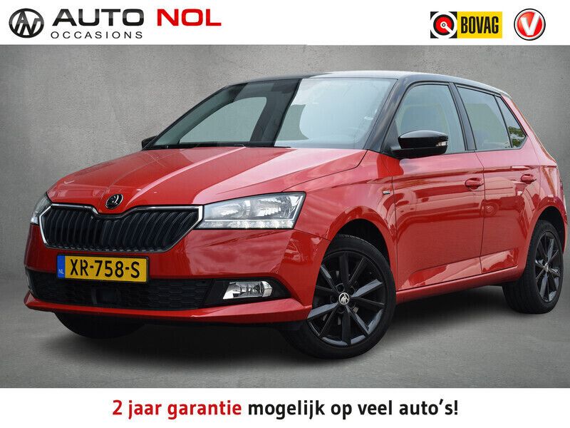 Rood Gebruikt 2019 Skoda Fabia Clever Hatchback | € 11.950 (Eerlijke prijs) - Afbeelding 1/4