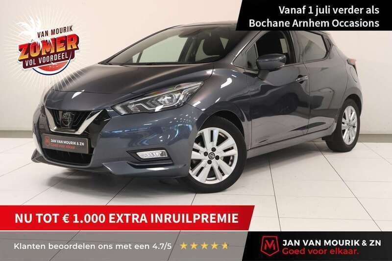 Grijs Gebruikt 2020 Nissan Micra N-Connecta Hatchback | € 11.640 (Goede deal) - Afbeelding 1/4
