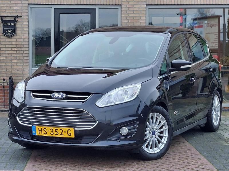 Zwart Occasion 2015 Ford C-MAX Titanium MPV | € 8.950 - Afbeelding 1/4